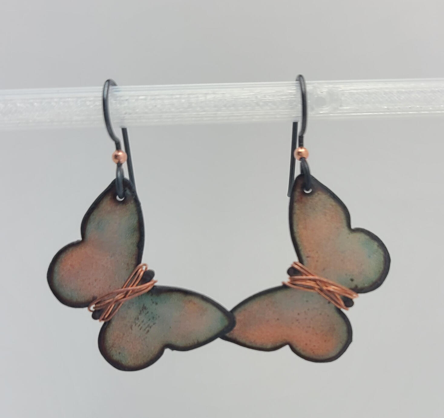 Copper butterflies